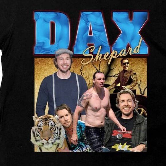 Dax Shepard Vintage Retro Celebrity T-Shirt 81 - Picture 2 of 5